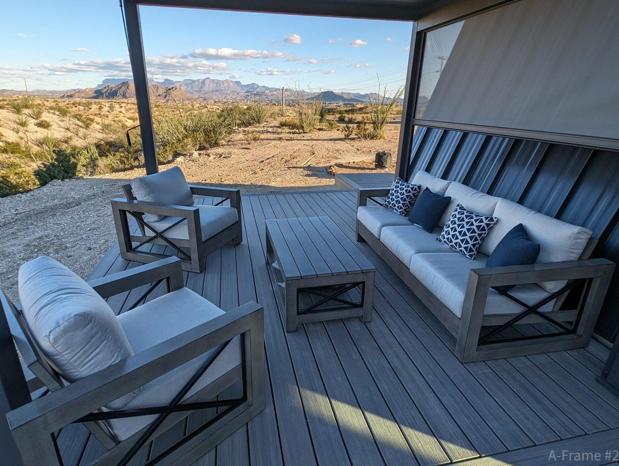 Villa Stardust Big Bend Luxury A-Frame#4 Great Views Terlingua Exterior foto