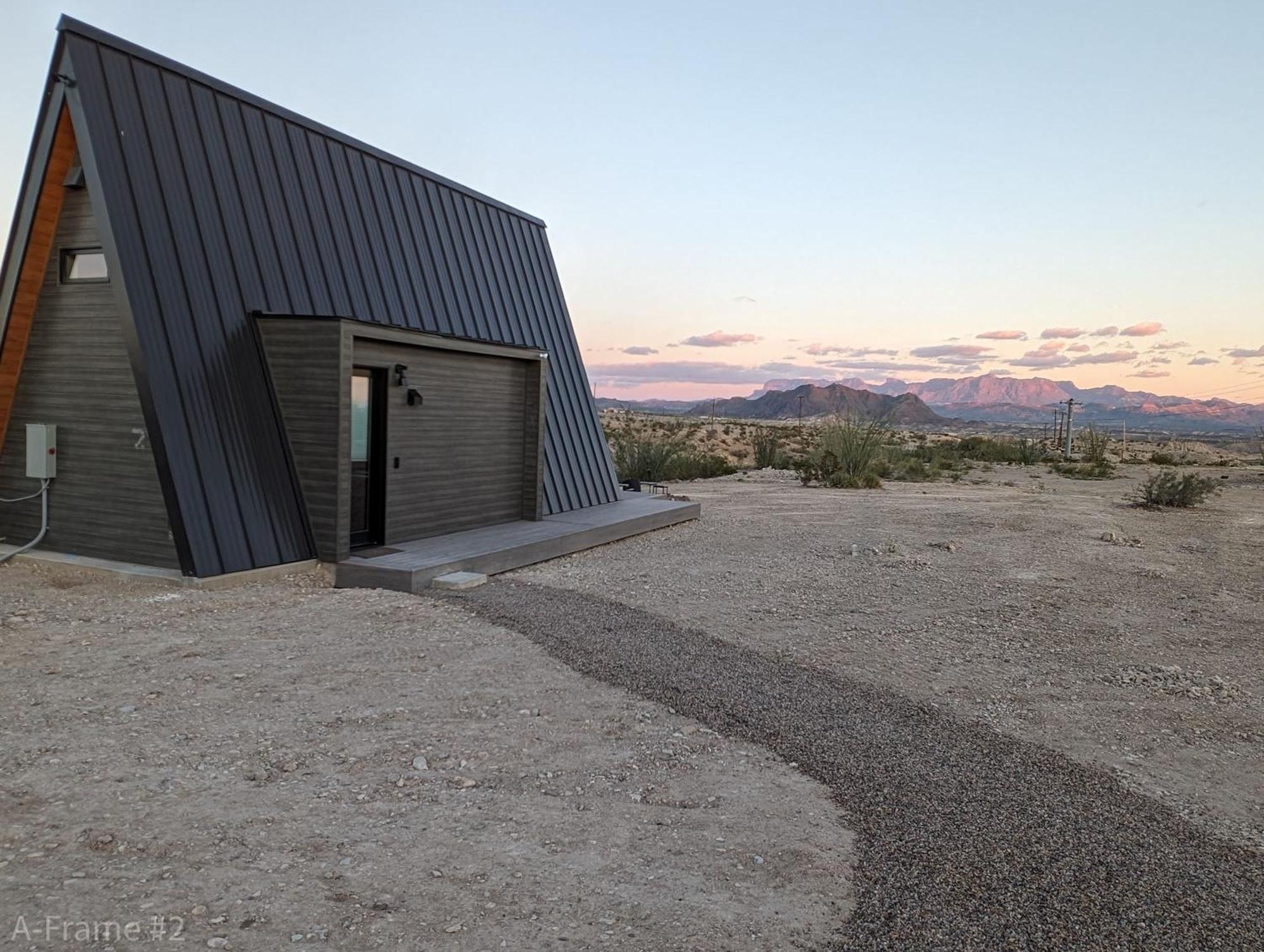 Villa Stardust Big Bend Luxury A-Frame#4 Great Views Terlingua Exterior foto