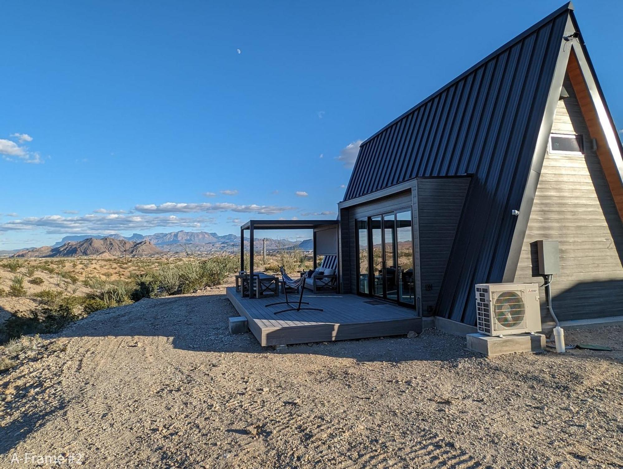 Villa Stardust Big Bend Luxury A-Frame#4 Great Views Terlingua Exterior foto