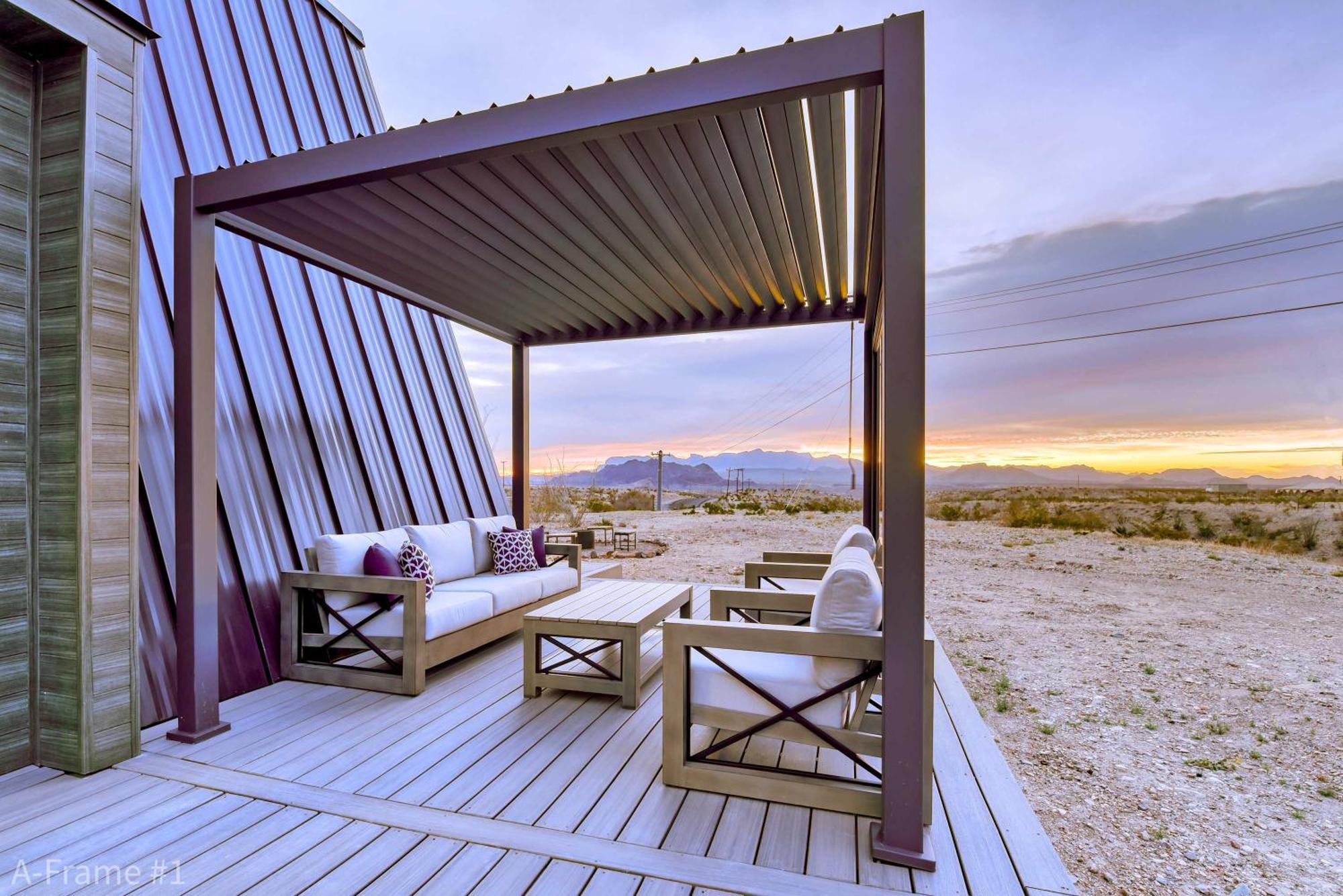 Villa Stardust Big Bend Luxury A-Frame#4 Great Views Terlingua Exterior foto