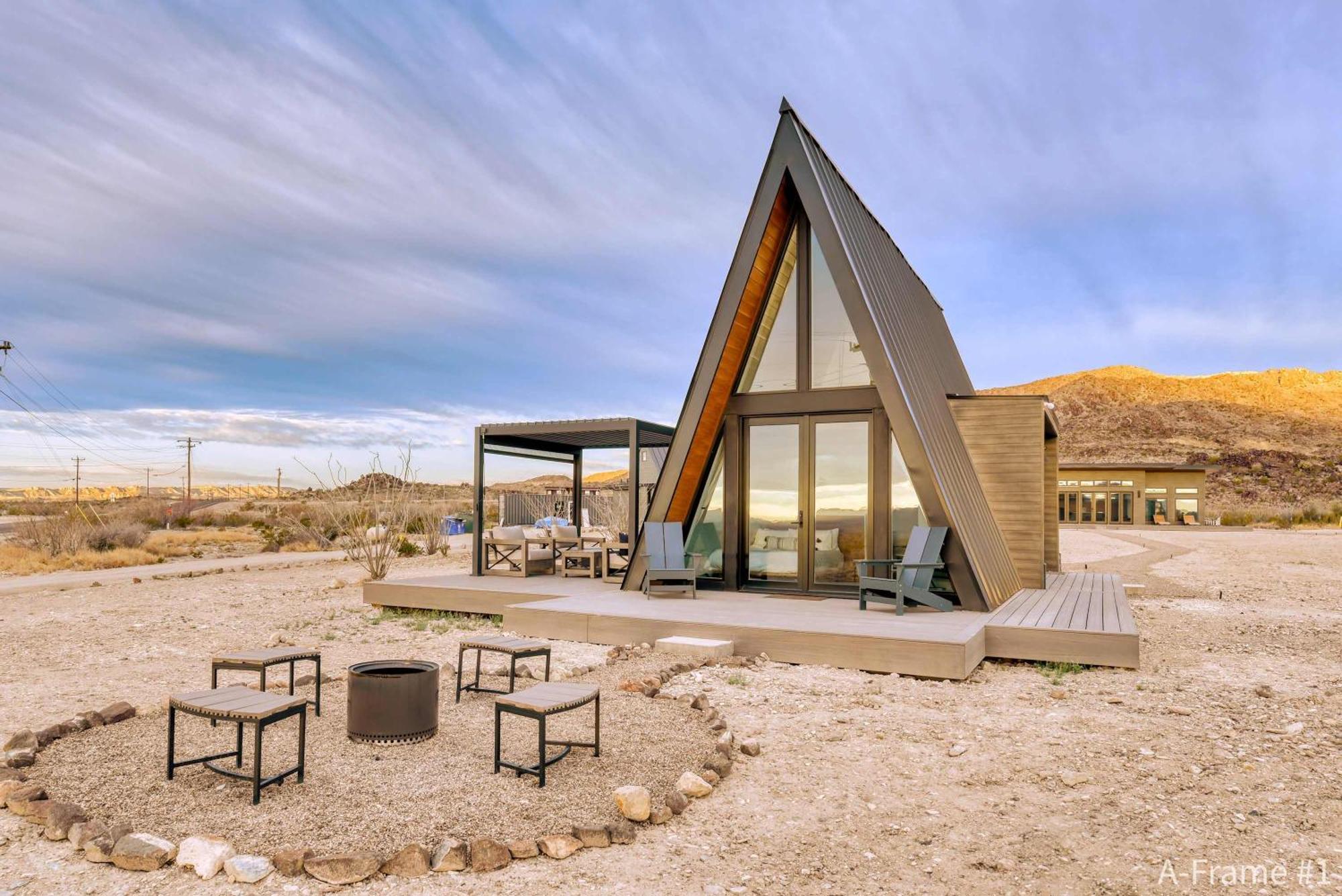 Villa Stardust Big Bend Luxury A-Frame#4 Great Views Terlingua Exterior foto