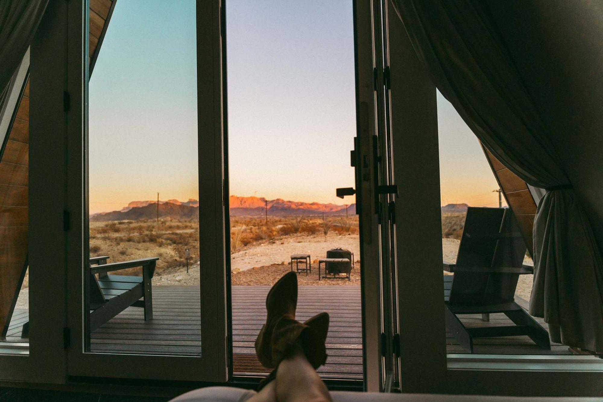 Villa Stardust Big Bend Luxury A-Frame#4 Great Views Terlingua Exterior foto